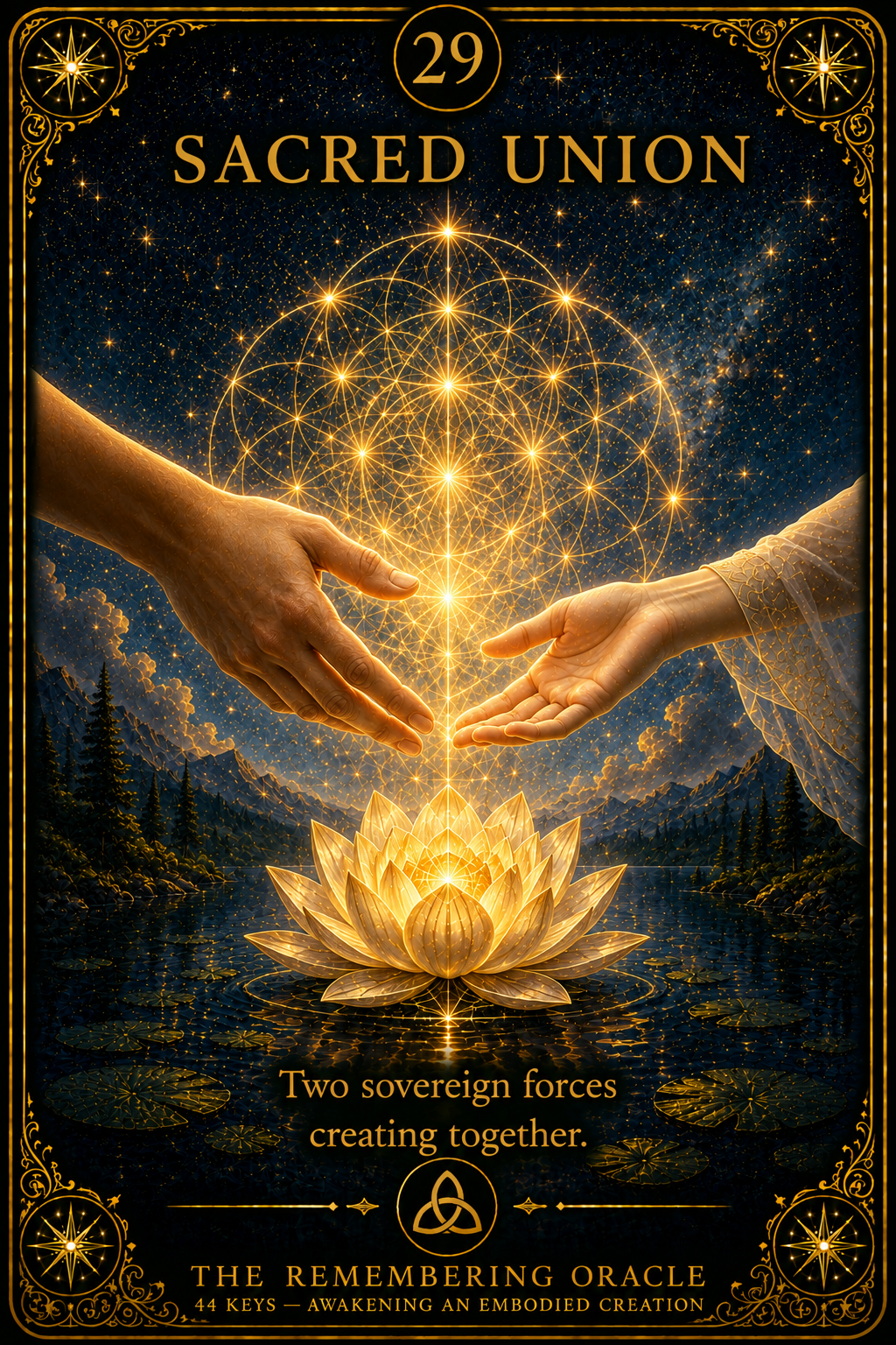 Card 29: SACRED UNION