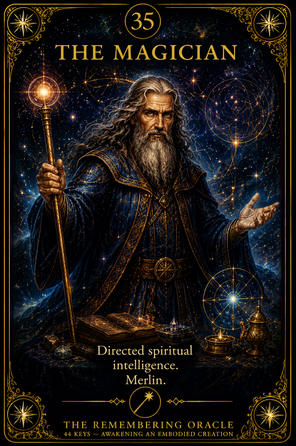 Card 35: THE MAGICIAN