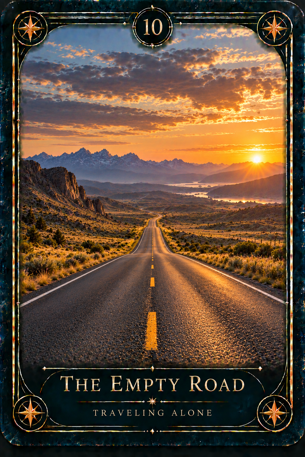 Card 10: The Empty Road