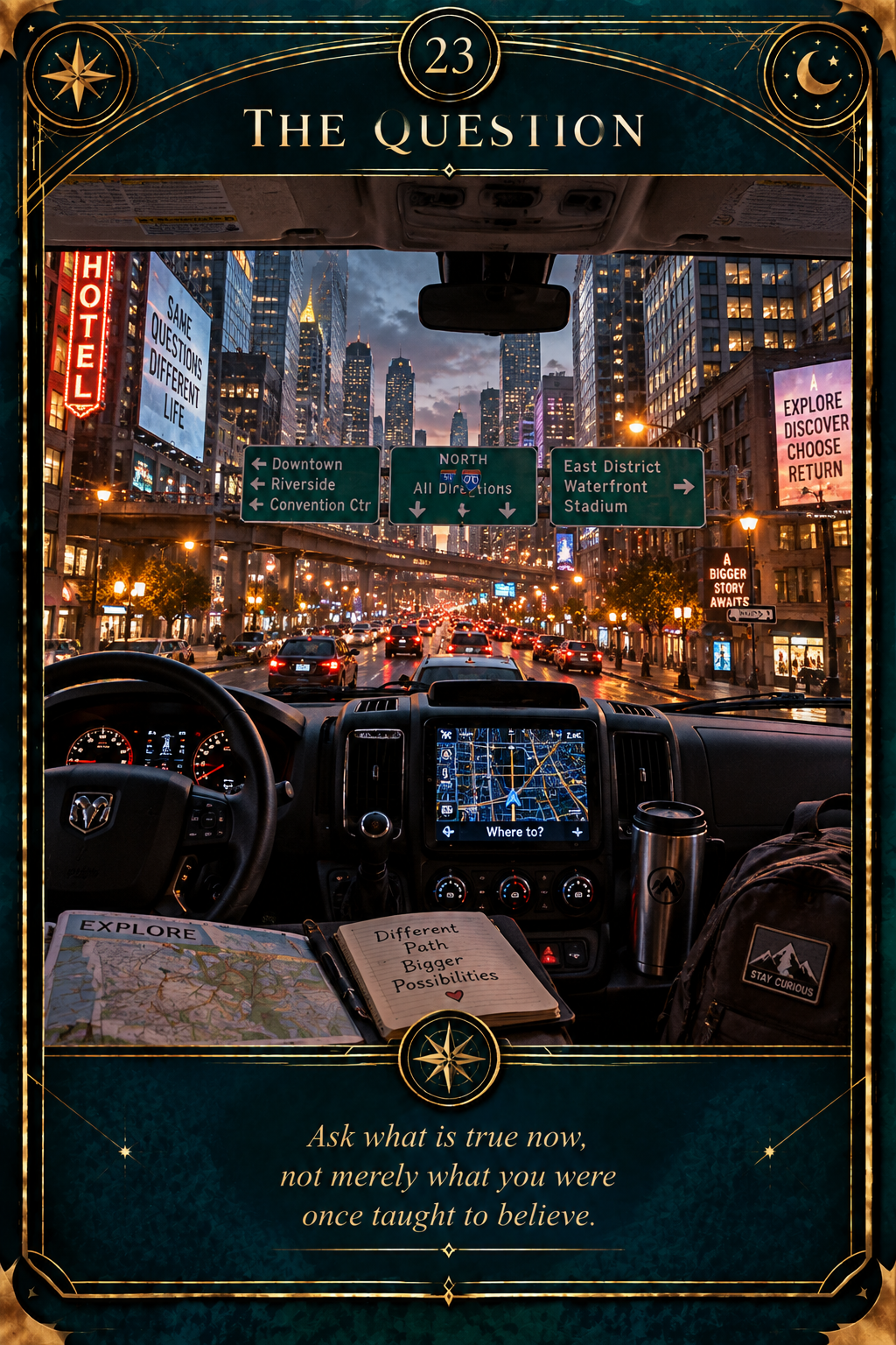 Card 23: The Question