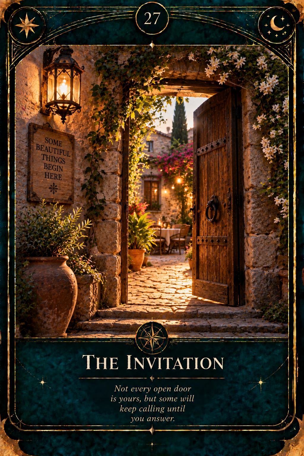 Card 27: The Invitation
