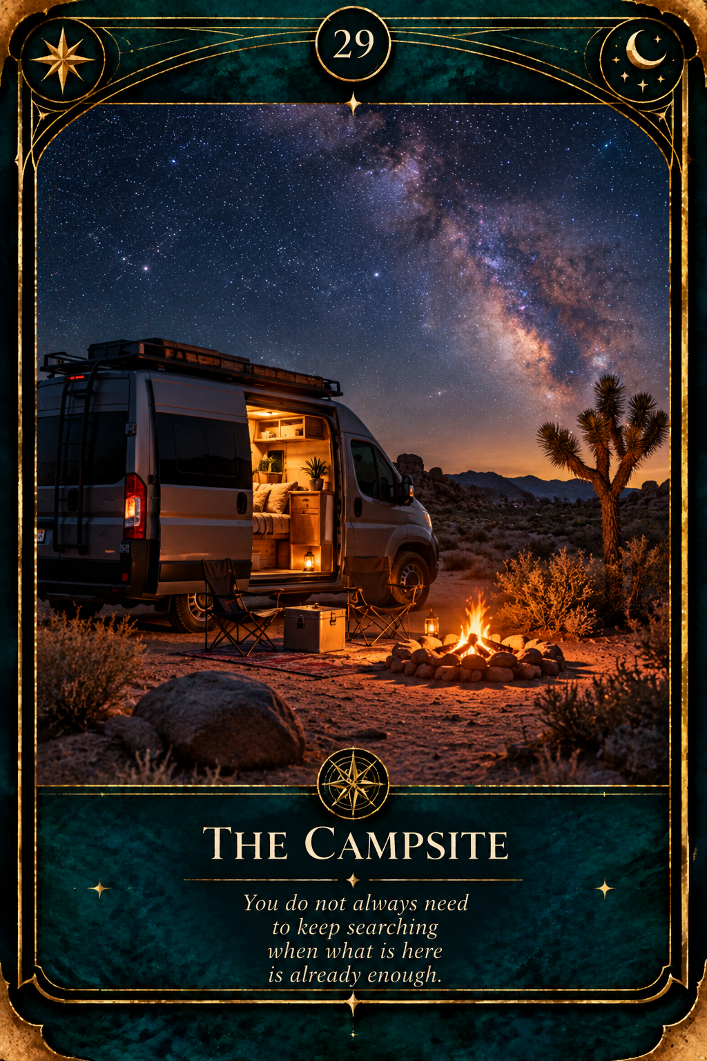 Card 29: The Campsite