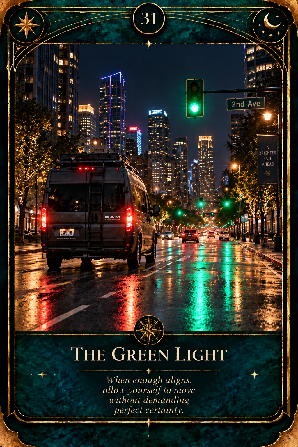 Card 31: The Green Light