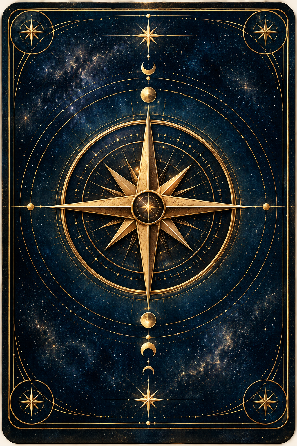 The Traveler's Oracle card back